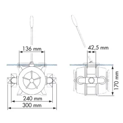 Best Plastimo Pompe de cale double effet