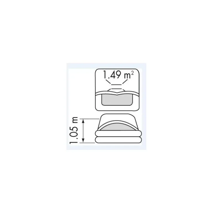 Plastimo Radeau 4 P Transocéan Plus ISO 9650-1