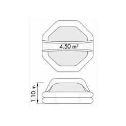 New Plastimo Radeau 12 P Transocéan Plus ISO 9650-1 / ISAF