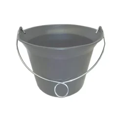 Clearance Plastimo Seau rigide anse inox 11 L Noir