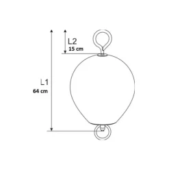 Polyform AS Bouée de mouillage à tige | ø 385 mm