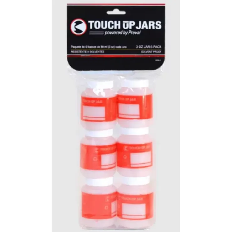 Outlet PREVAL Pack de 6 godets en plastique