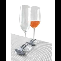 Outlet Pur Vario PURVARIO lot de 2 cale verres à pied IVY