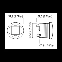 Hot Quick Compteur de chaine Smart CHC 12/24V