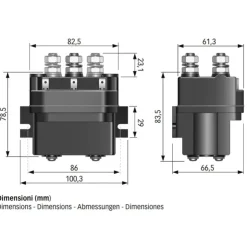 Best Quick Relais T6315-24 V 3500 W | 3 pôles