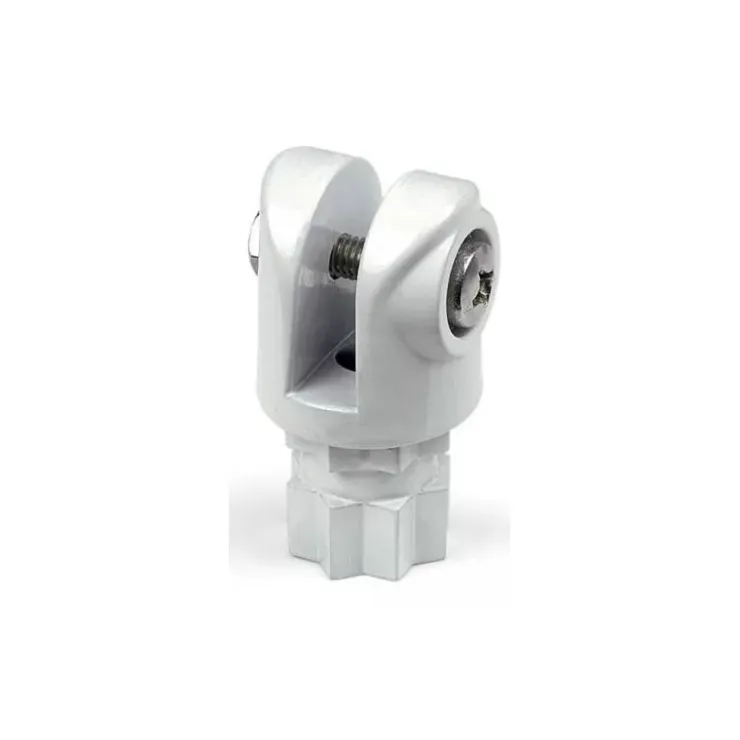 New RAILBLAZA Clevis/Bimini Support blanc | Paire