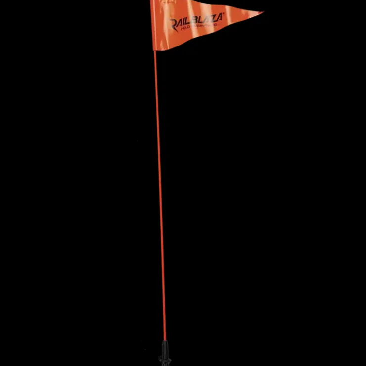 Sale RAILBLAZA Pavillon orange sur mât