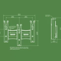 Clearance RAILBLAZA RodStow Triple