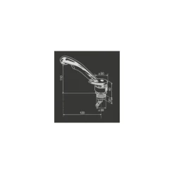 Hot REICH Water Solutions REICH Robinet mitigeur Twist | Raccords cannelés