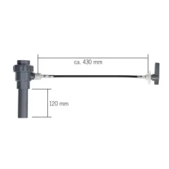 Best REICH Water Solutions REICH Système vidange réservoir vertical 1"1/4