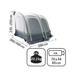 Hot Reimo Tent Technology REIMO Marina Air 290