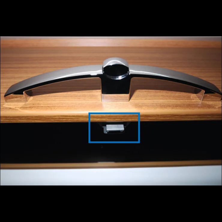 Clearance Carbest REIMO Serrure pour poignée à bouton poussoir chromé