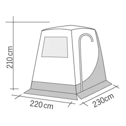 Clearance Reimo Tent Technology REIMO Trapez Premium Trafic