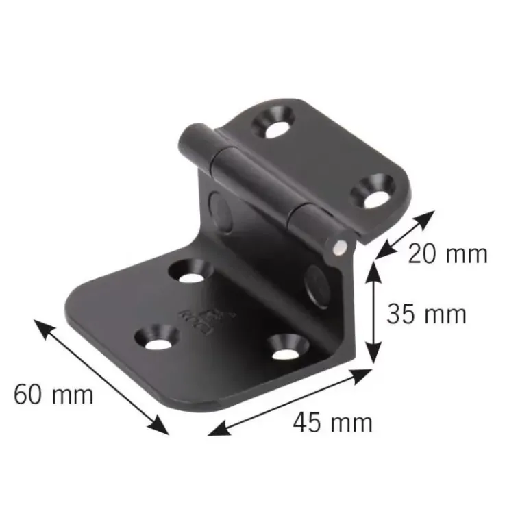 Sale ROCA Charnière aluminium à angle