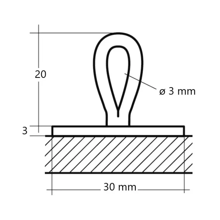 Discount ROPEYE XXS pad-eye à coller