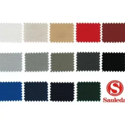 Sale SAULEDA Tissu Sea Star Tweed Gris
