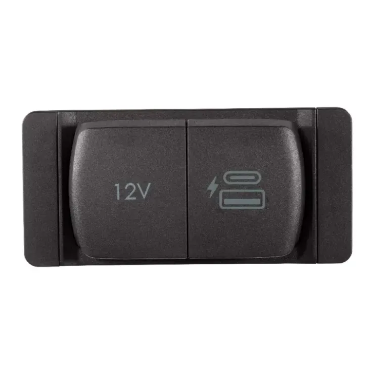 Scanstrut Flip Pro Duo Prise USB-A / USB-C et allume-cigare étanche