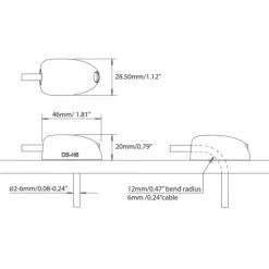 Best Scanstrut Passe-câble étanche DS-H6