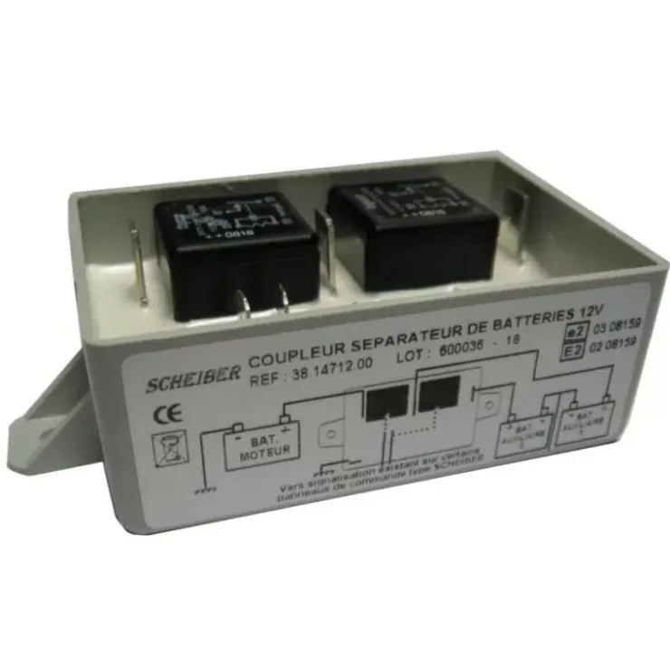 Online Scheiber Coupleur séparateur 3 batteries