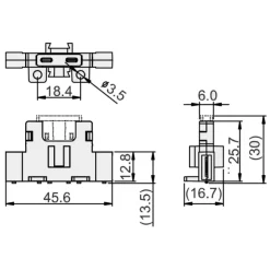 Hot SCI Porte fusible ATO