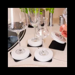 Clearance SILWY Coque magnétique pour verre à pied