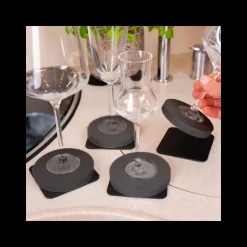 Sale SILWY Lot de 4 coques magnétiques