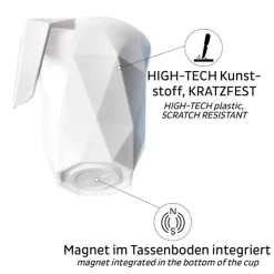 Outlet SILWY Tasse magnétique en plastique TO-GO