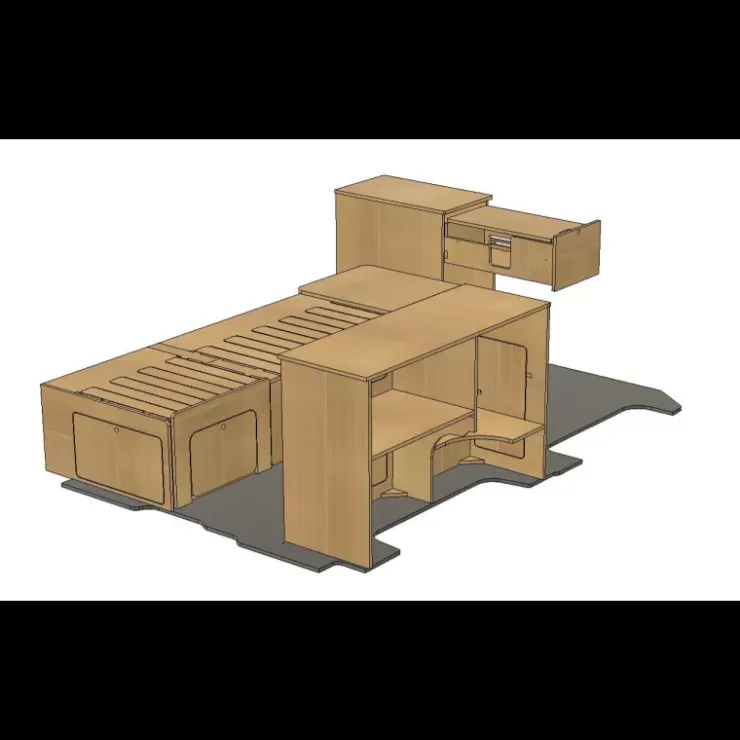 Sale Simple Vans Kit meuble Drifter | Universel