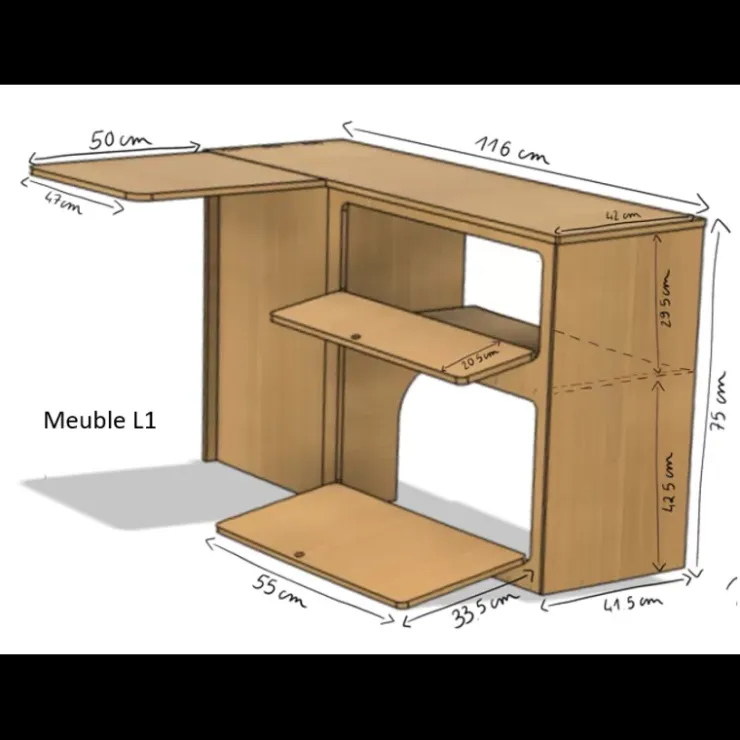 Simple Vans Kit meuble Drifter | VW T5/T6