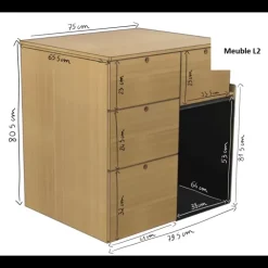 Outlet Simple Vans Kit meuble Nomad | Universel