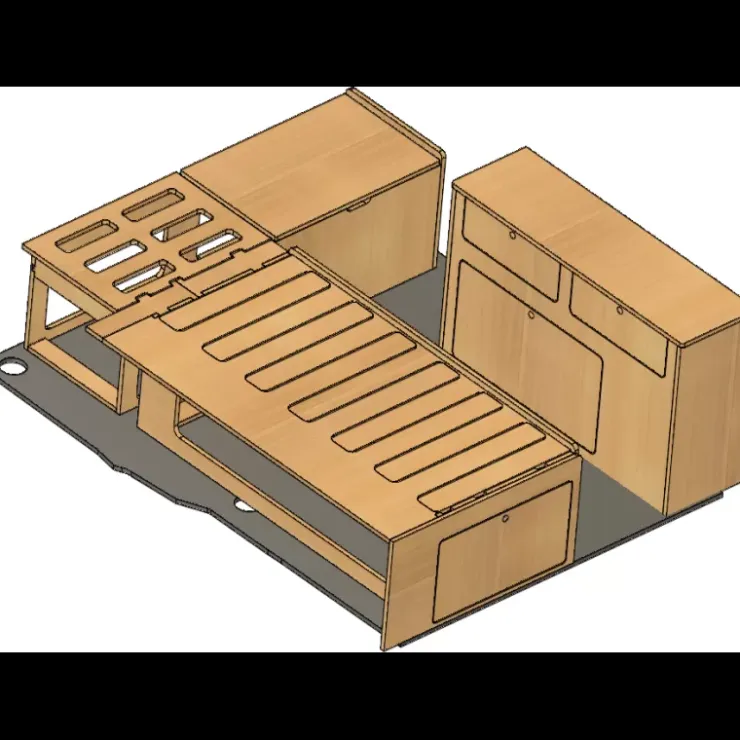 Outlet Simple Vans Kit meuble Weekender