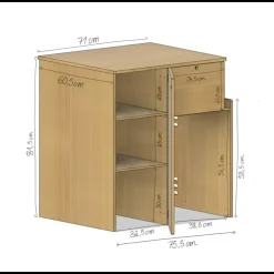 Clearance Simple Vans Meuble avant L2 | Version 2024