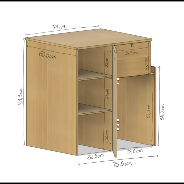 Clearance Simple Vans Meuble avant L2 | Version 2024