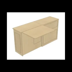Simple Vans Meuble latéral + table XL | Universel