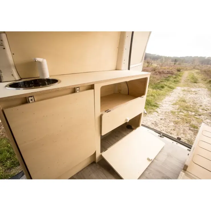 Best Simple Vans Meuble latéral + table | Trafic 3