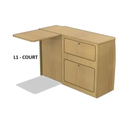 Best Simple Vans Meuble latéral + table | Trafic 3