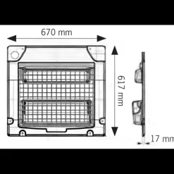 Outlet Soltherm Habillage de porte arrière | Ducato X290