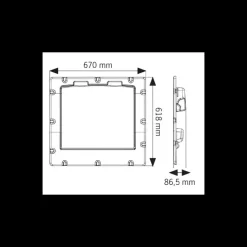 Hot Soltherm E Table rabattable porte arrière | Ducato X290