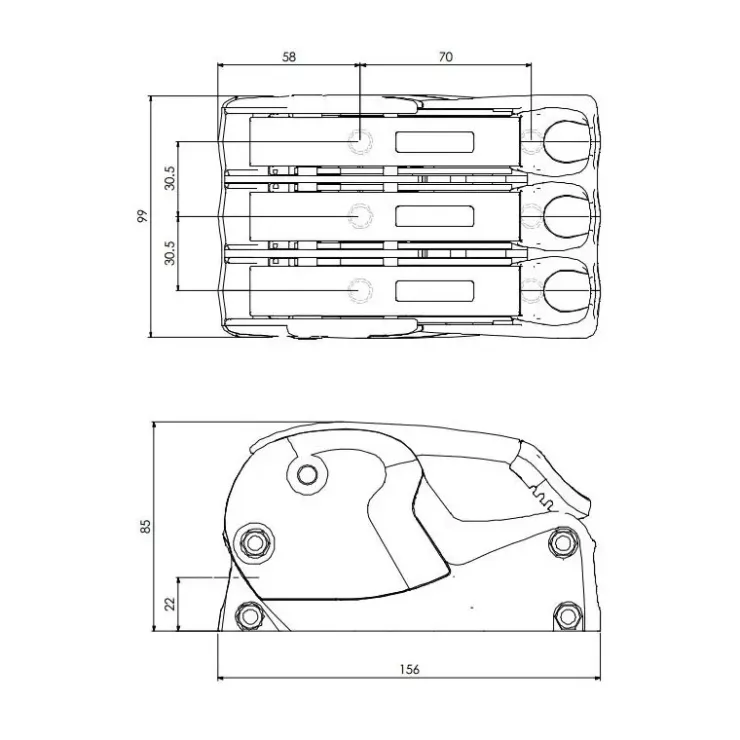 Discount Spinlock Bloqueur XTS0814/3