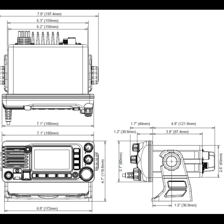 Standard Horizon GX2400G AIS