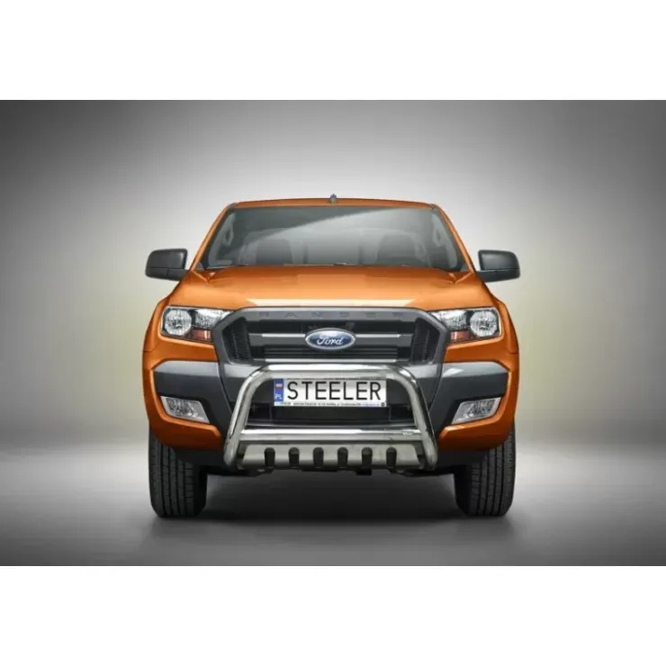 Online STEELER Pare-buffle avec plaque de protection | Ford Ranger 3