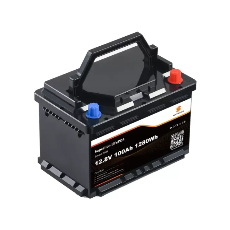New Supcelion Batterie Lithium 12-100 Ah BT - 1280 Wh