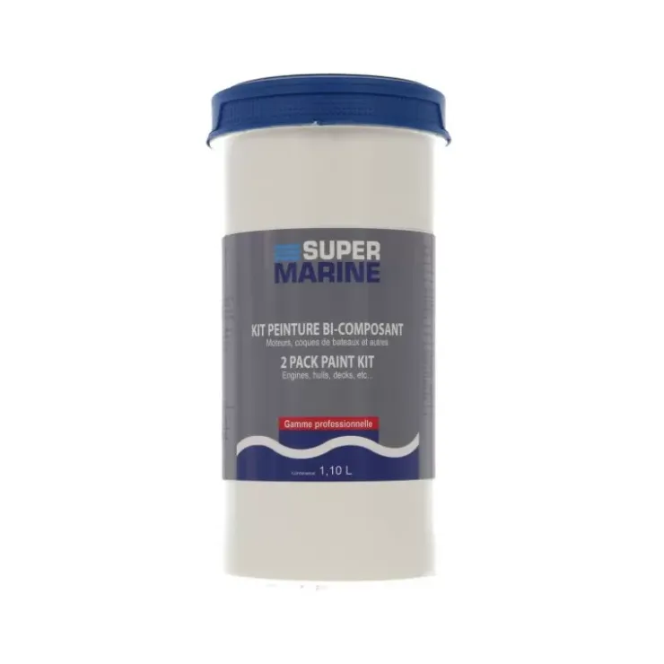 Sale Super Marine Kit peinture Mercury noir 1.1L