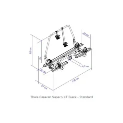 Sale Thule Caravan Superb XT Black Standard