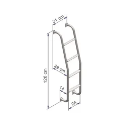 Hot Thule Ladder 4 Steps