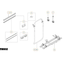 Best Thule Pièces détachées Elite Van XT