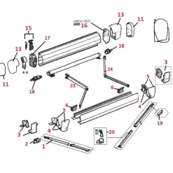 New Thule Pièces détachées Omnistor 5002