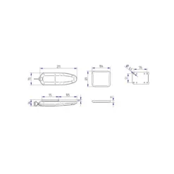 Sale Thule Universal Lock White