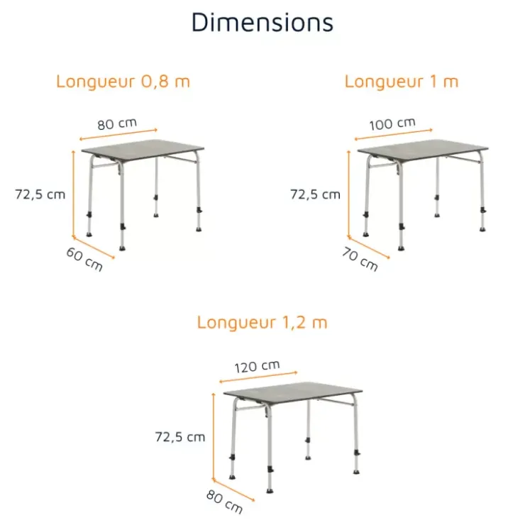 Clearance Travellife Table Honeycomb