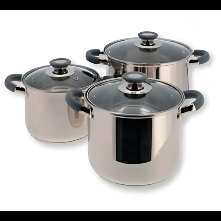 Discount Travellife Tolox Ensemble de casseroles acier inox